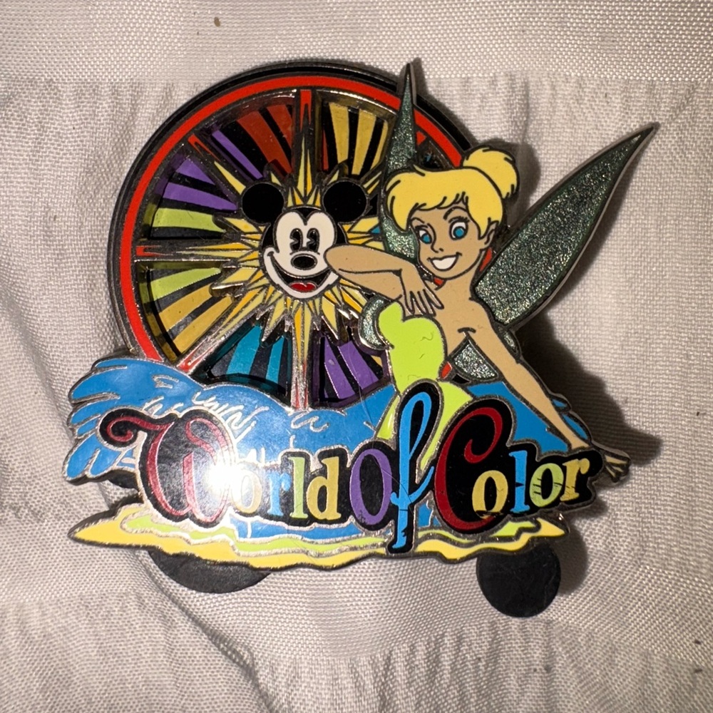 Disney Tinker Bell "World of Color" Enamel Pin